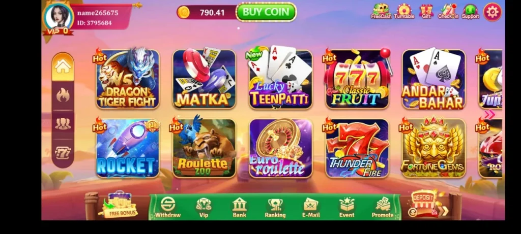 Lucky 101 Game
